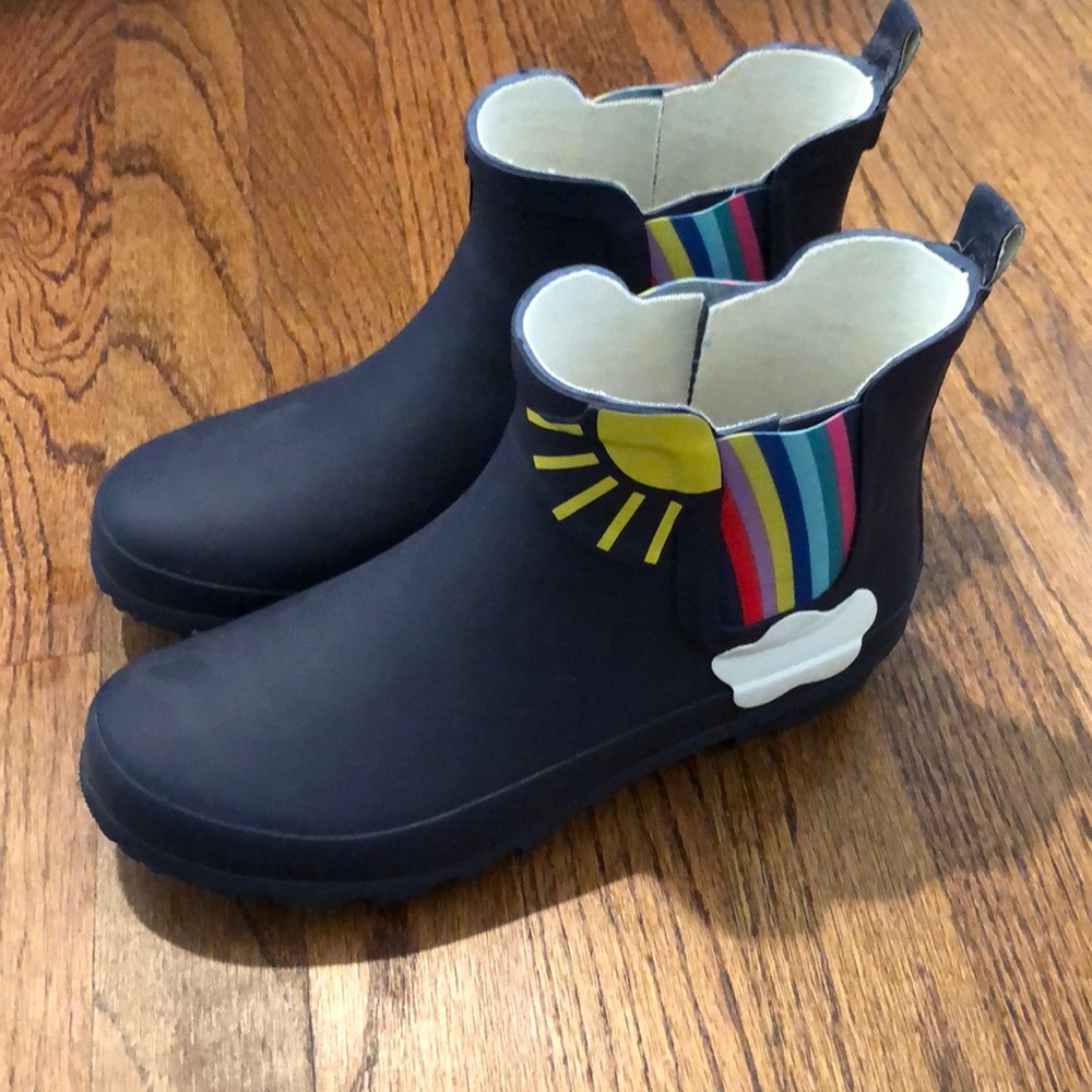 Girls rainbow rain boot size 36 (5.5US)